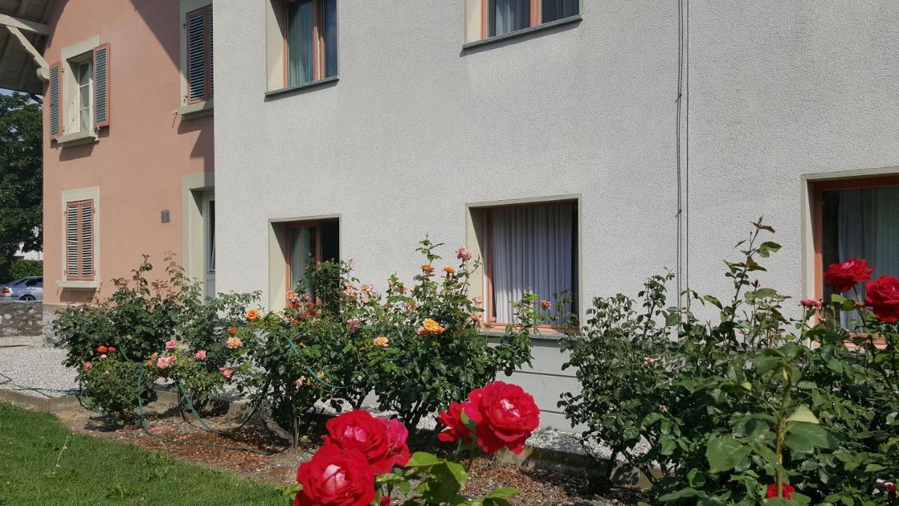 Hotel Les Berges Chippis Exterior foto